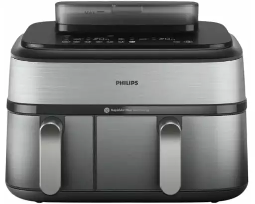 Philips Heissluft-Fritteuse NA555/09 9 l