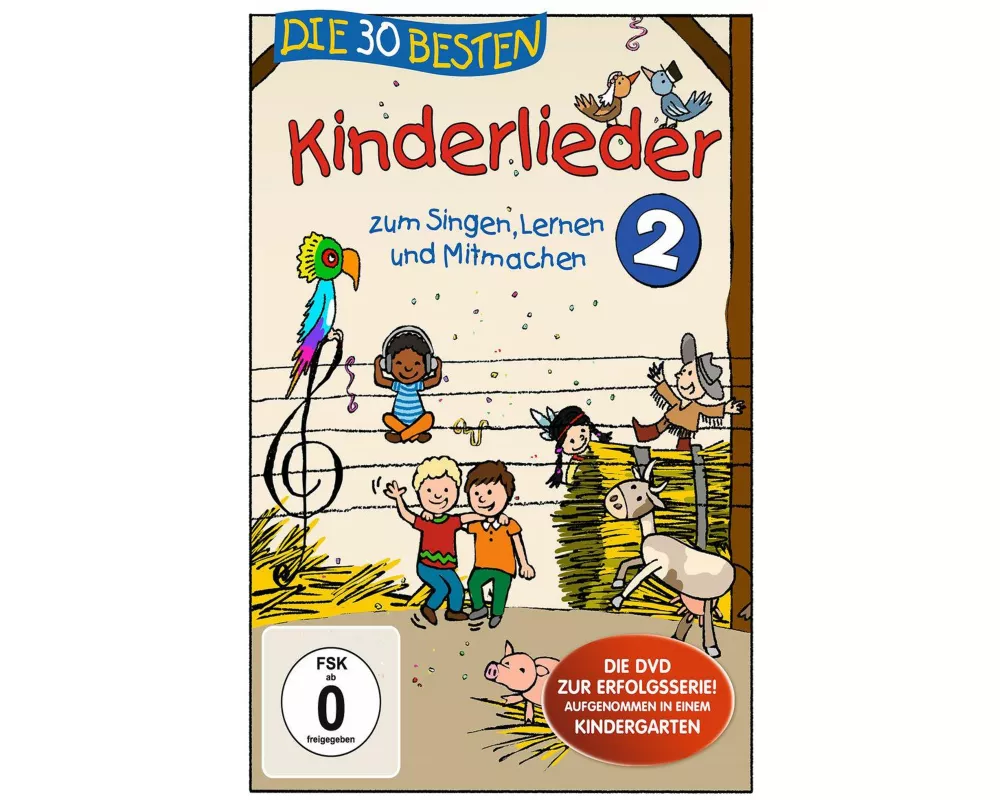 Die 30 besten Kinderlieder 2 (DVD)