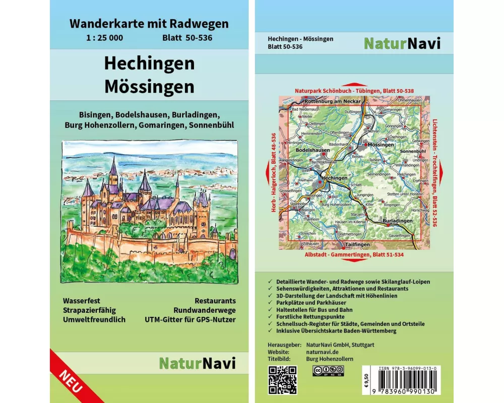 Hechingen - Mössingen 1 : 25 000, Blatt 50-536