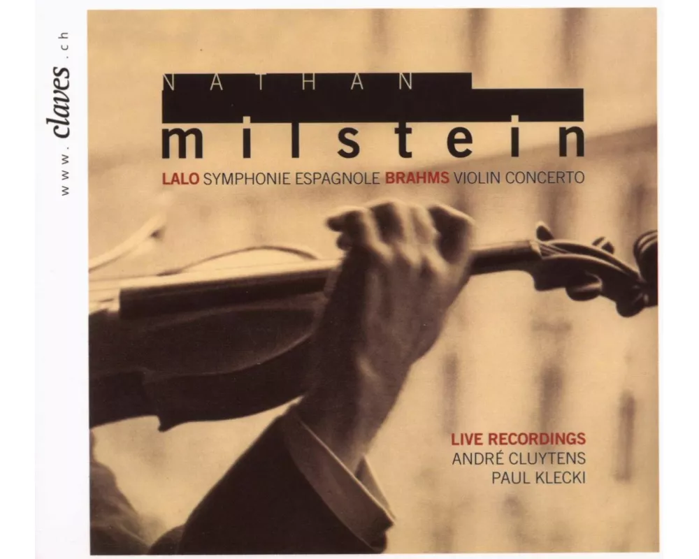Milstein spielt Lalo und Brahms