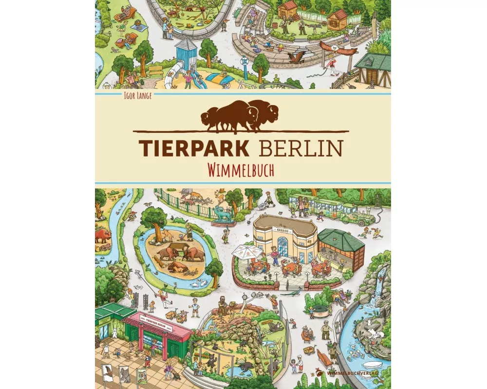 Tierpark Berlin Wimmelbuch