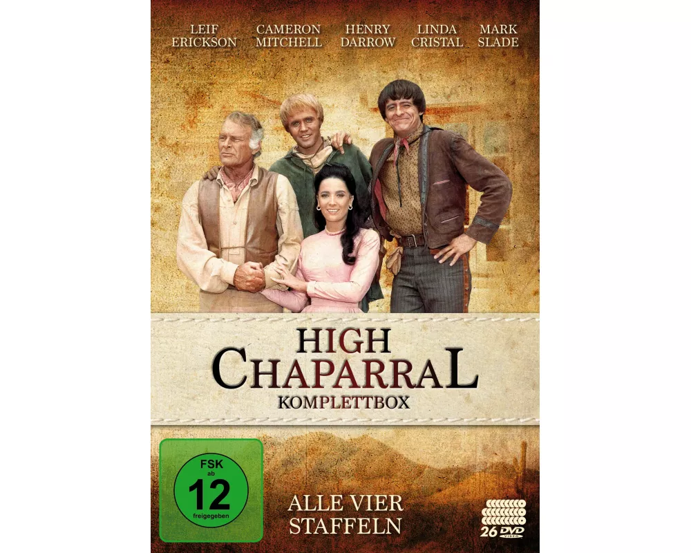 High Chaparral - Komplettbox: Alle vier Staffeln