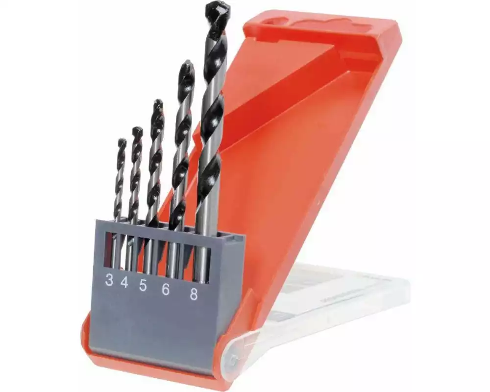 kwb Stein- und Betonbohrer-Set 3-8 mm 5-teilig