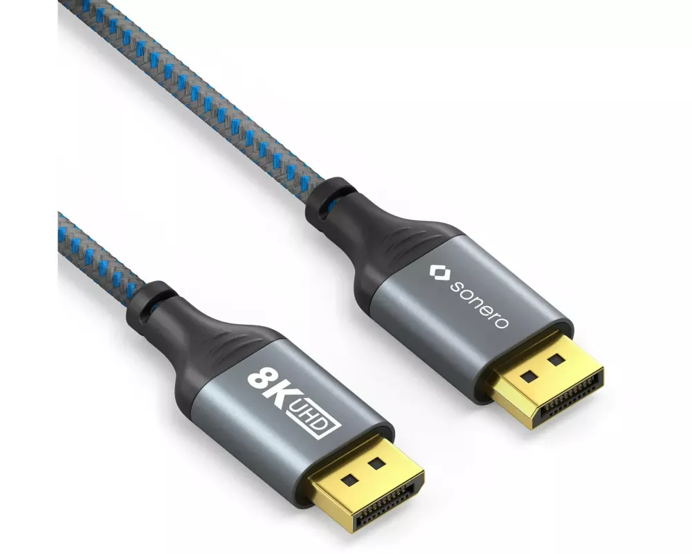 sonero Kabel 8K DisplayPort - DisplayPort, 2 m