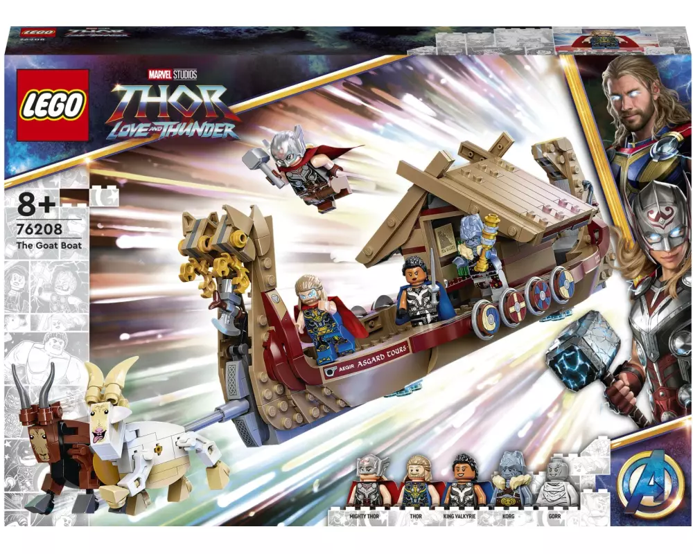 LEGO® Marvel Thor: Love & Thunder – Das Ziegenboot 76208
