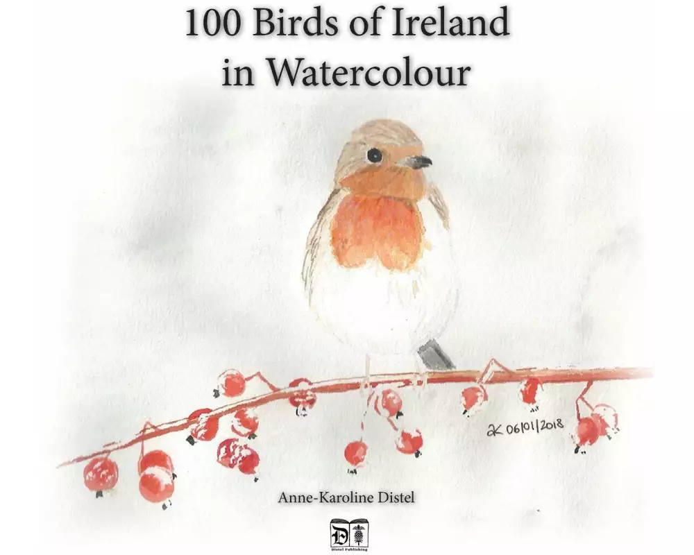 100 Birds of Ireland in Watercolour