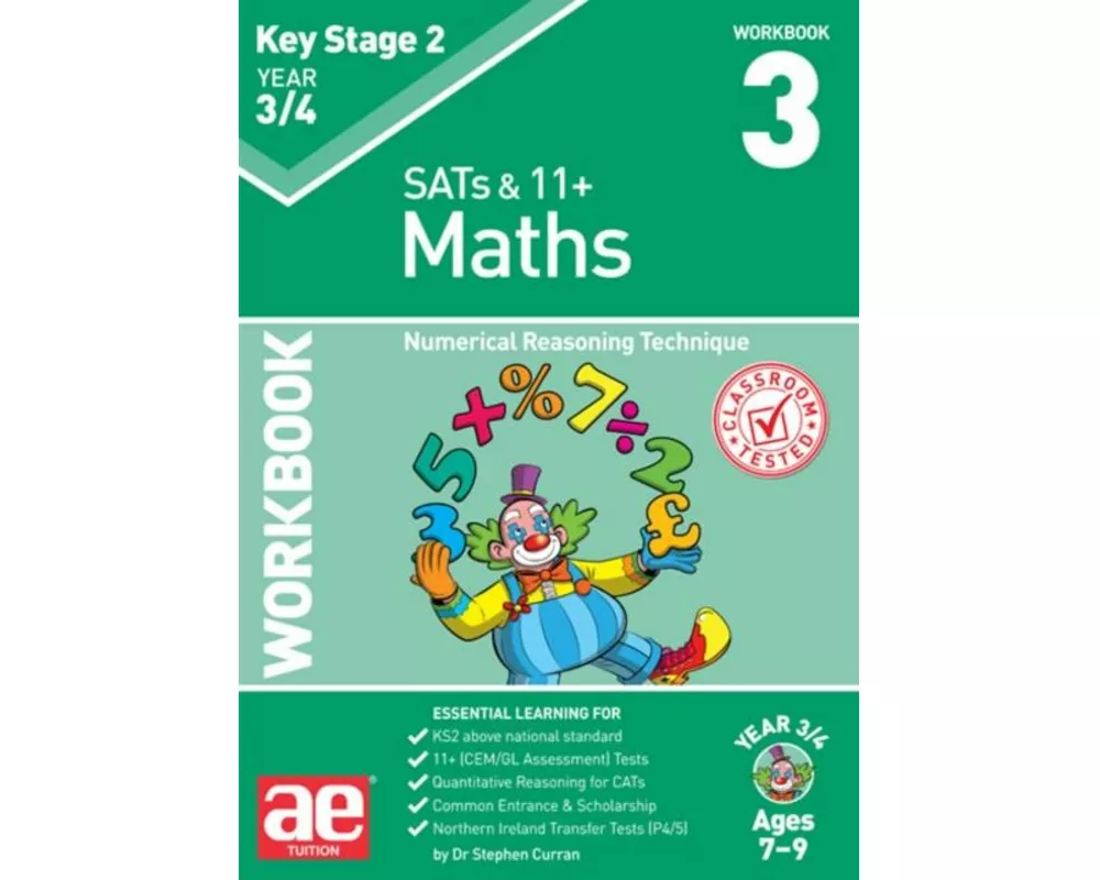 KS2 Maths Year 3/4 Workbook 3