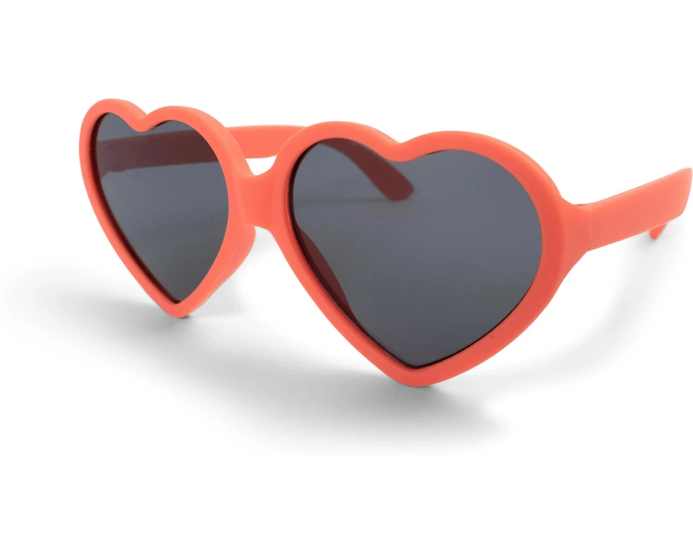 Filibabba Kinder-Sonnenbrille Herz Warm Red
