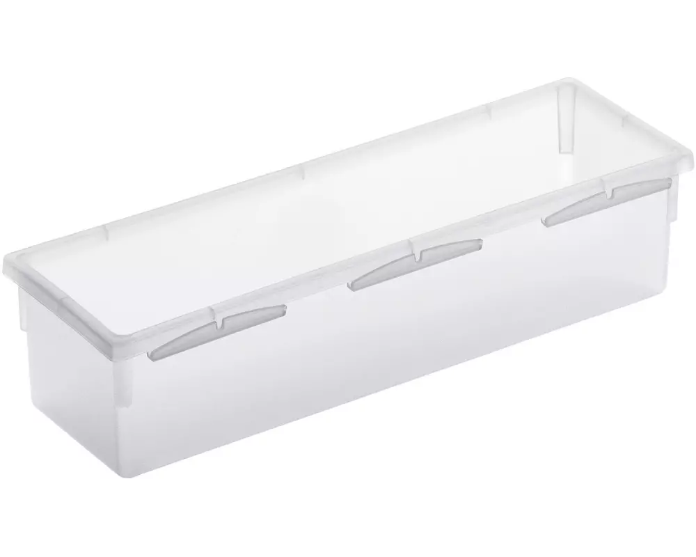 Rotho Ordnungssystem Basic 23 x 8 cm Transparent