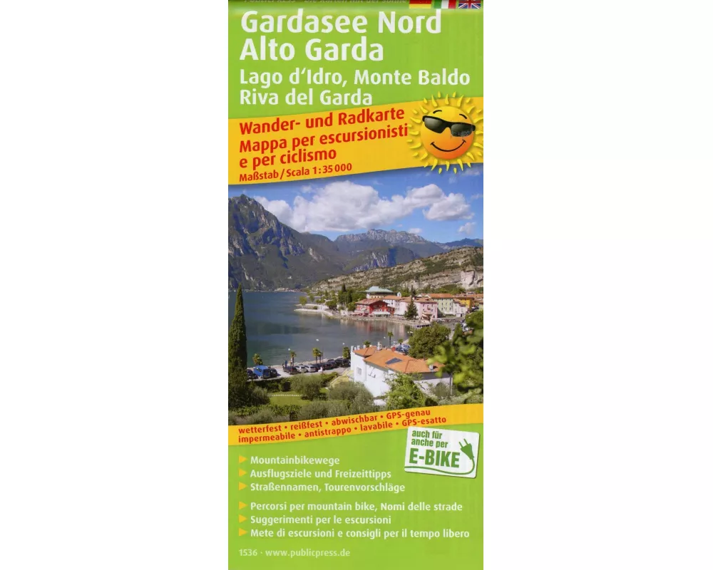 Gardasee Nord, Alto Garda, Lago d'Idro, Monte Baldo, Riva del Garda