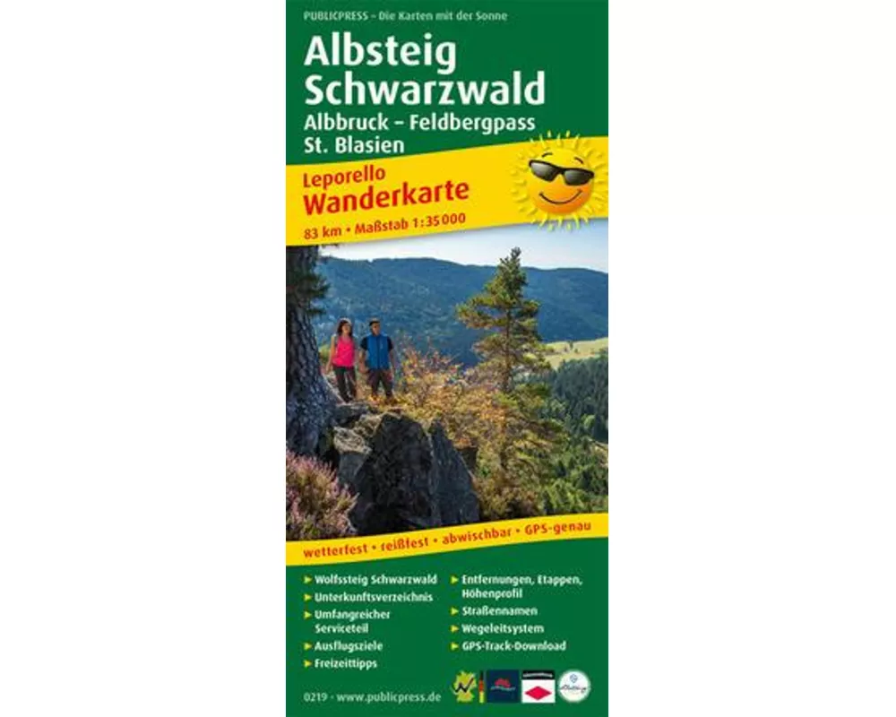Albsteig, Schwarzwald, Albbruck - Feldbergpass, St. Blasien