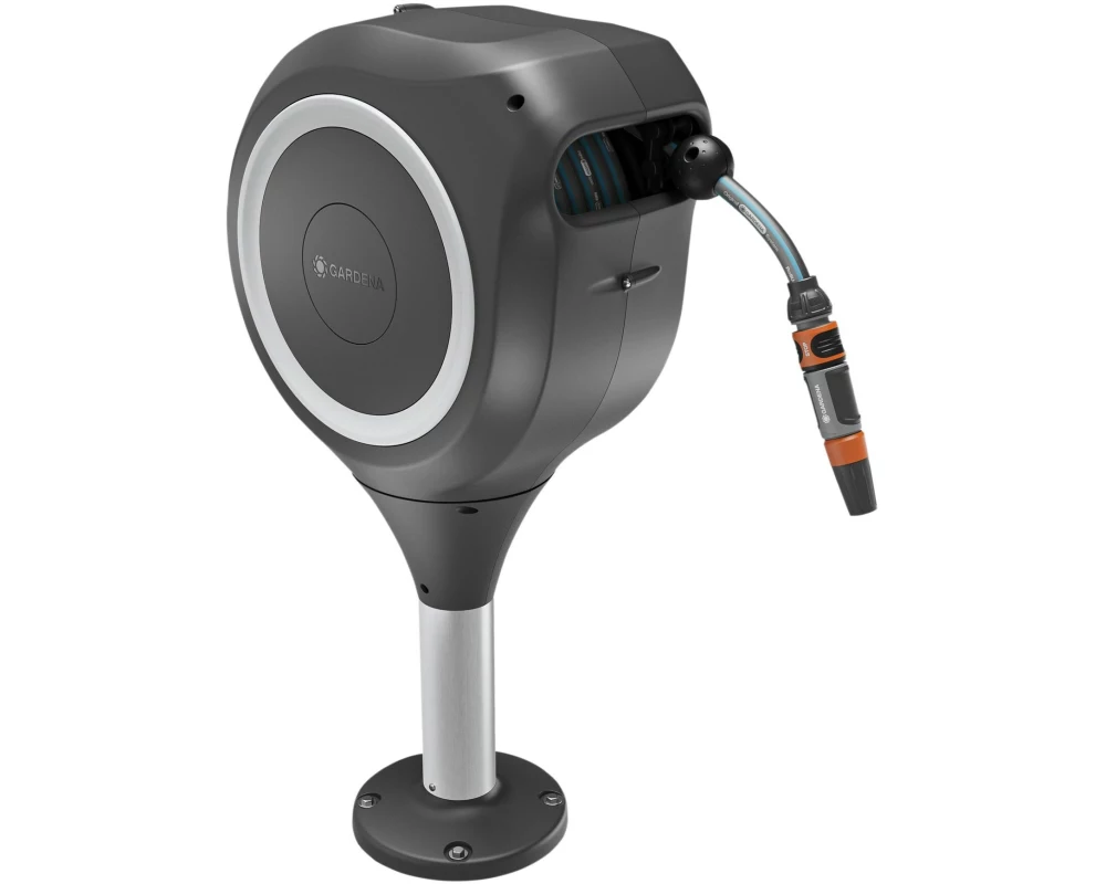 GARDENA Schlauchbox RollUp S (Weiss) 15 m