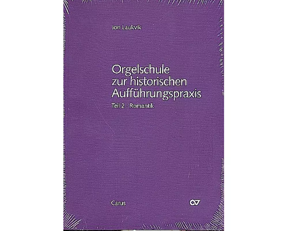 Orgelschule zur historischen Aufführungspraxis