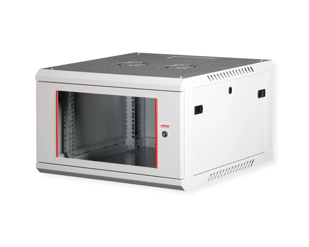 ROLINE 19-Zoll Wandgehäuse Basic Plus 6HE, 600x600 BxT grau