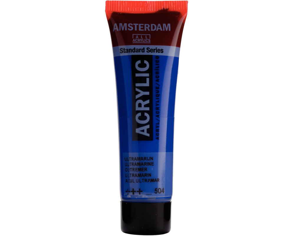 AMSTERDAM Acrylfarbe 20ml 17045040 Ultramarin 504
