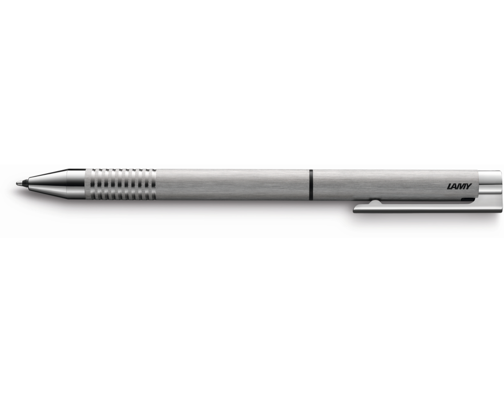 LAMY Kugelschreiber 606 Logo 1217730 brushed, twin pen