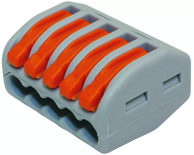 WAGO Steckklemme CLASSIC 5x 0.08-4 mm2 mit Bet
