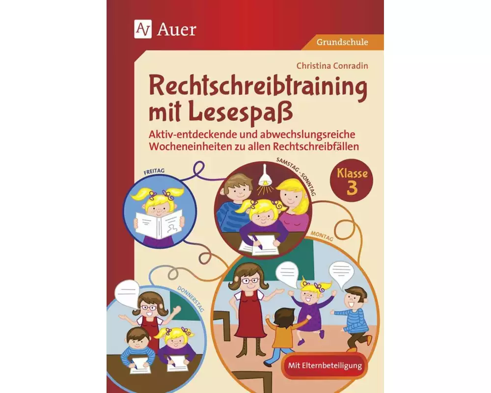 Rechtschreibtraining mit Lesespaß - Klasse 3