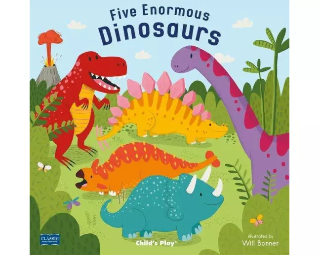 Five Enormous Dinosaurs