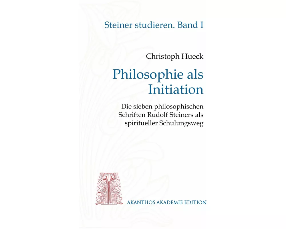 Philosophie als Initiation