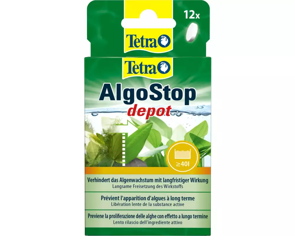 Tetra Algenvernichter Algo-stop Depot, 12 Tabletten