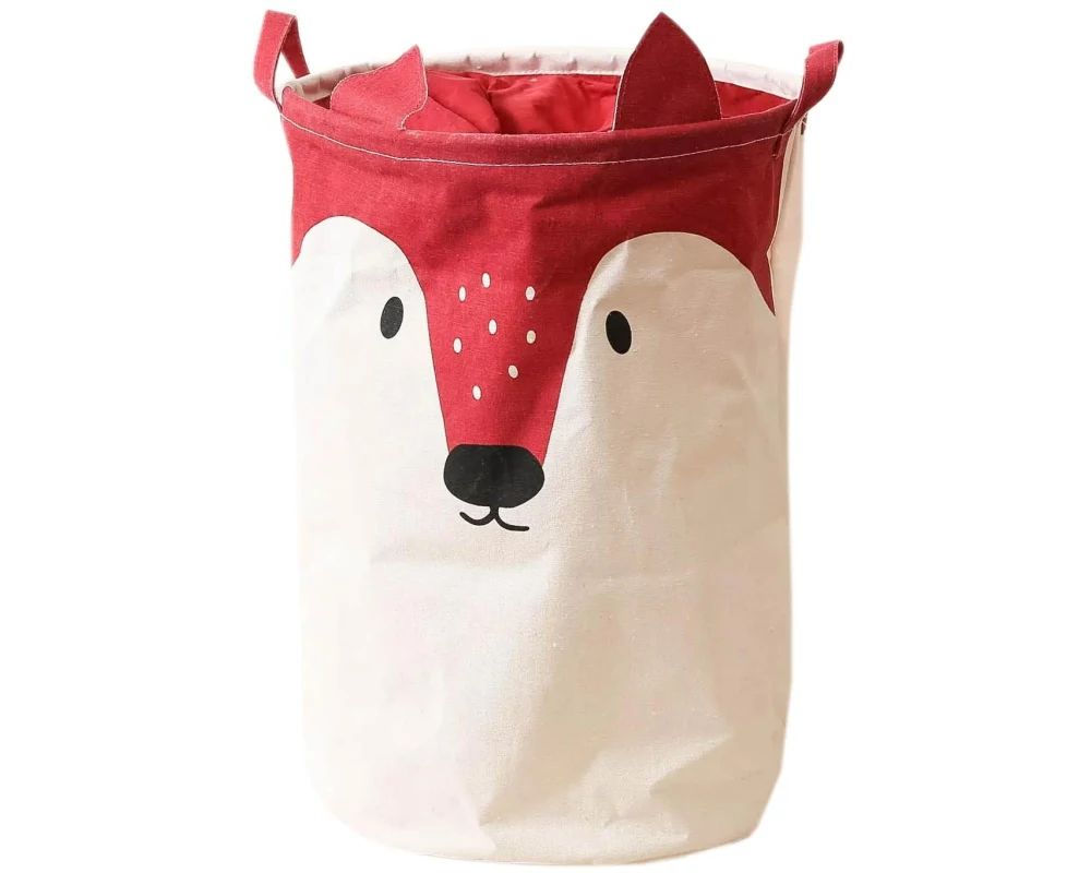 Esmée Aufbewahrungskorb Fuchs Beige/Rot, 47 cm