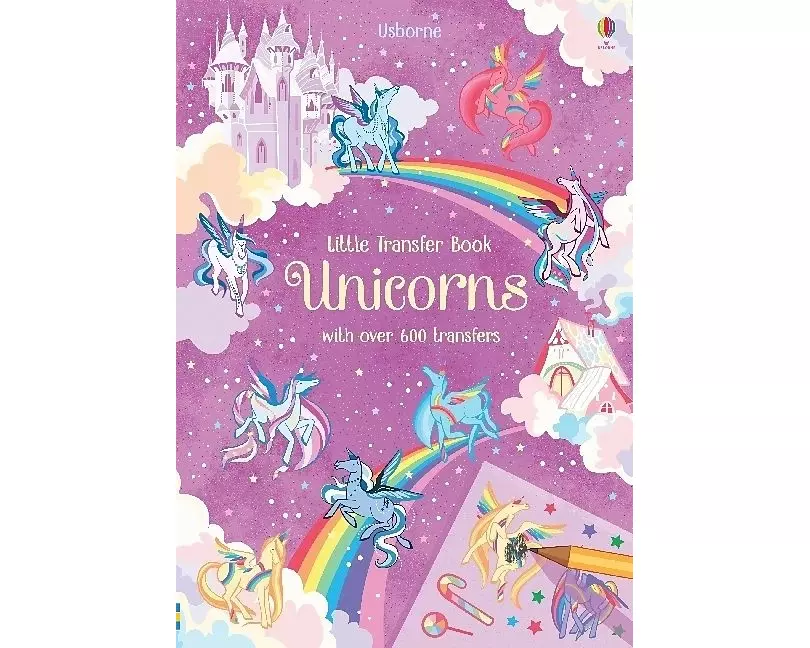 Transfer Activity Book Unicorns