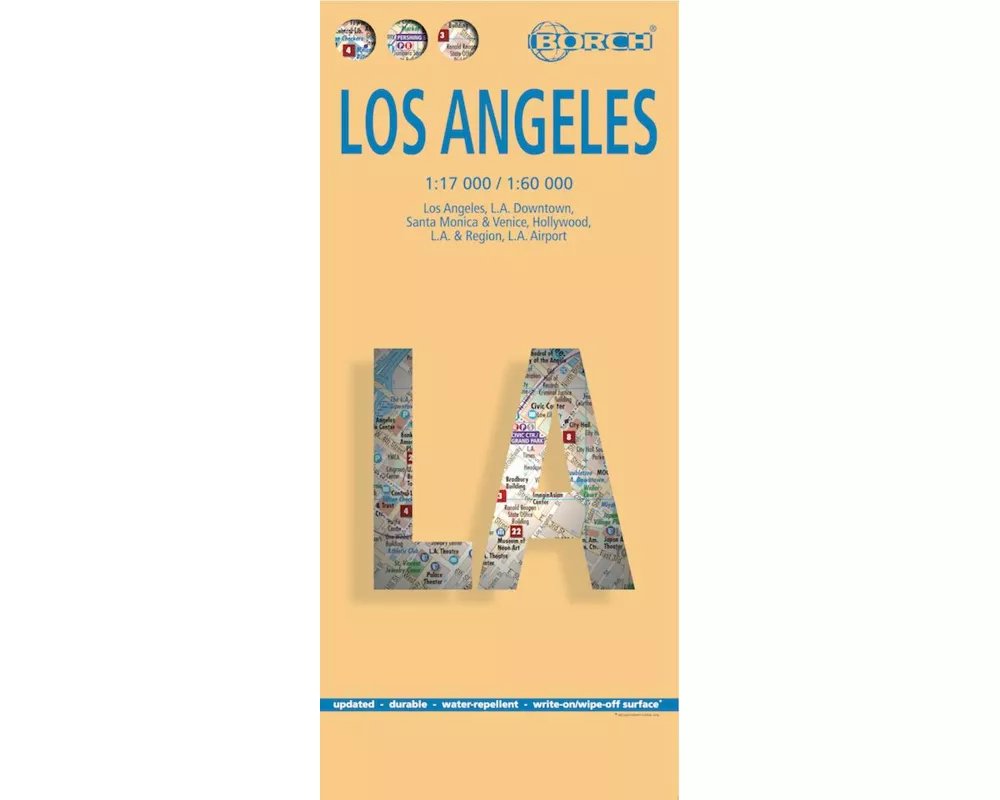 Los Angeles, Borch Map