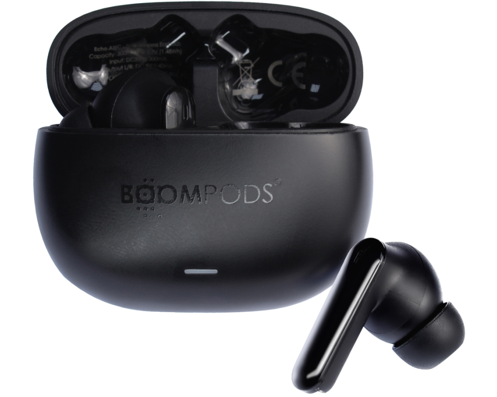 BOOMPODS Echobuds ANC EANCBK Black