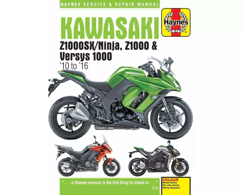 Kawasaki Z1000, Z1000SX & Versys ('10 - '16)