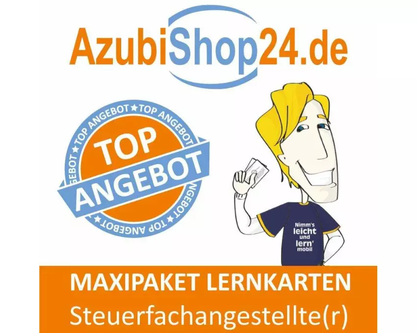 Maxi-Paket Lernkarten Steuerfachangestellte / Steuerfachangestellter
