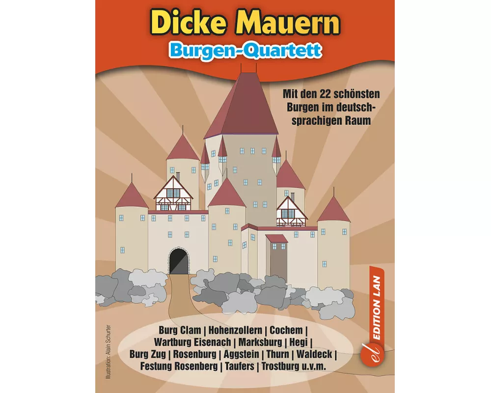 Burgen Quartettspiel