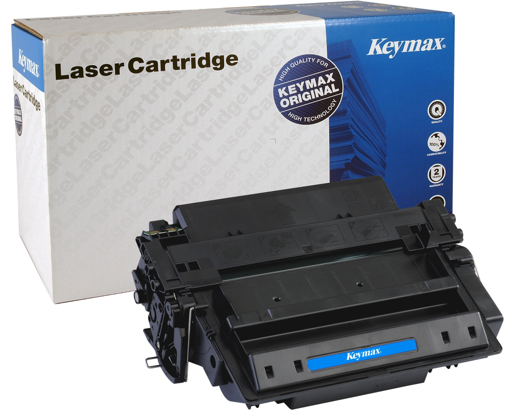 KEYMAX RMC-Toner-Modul HY schwarz Q6511XKEY zu HP LJ 2420/30 12'000 Seiten