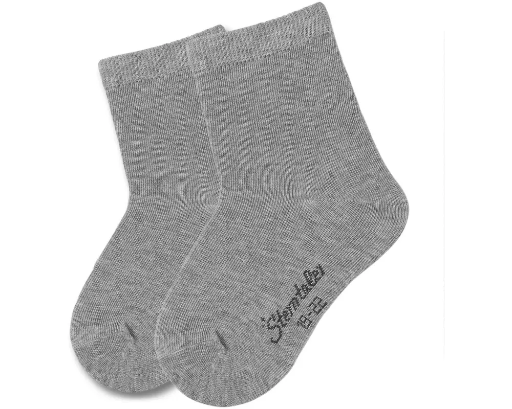 Sterntaler Socken 2er Set Silbergrau Gr. 80/86