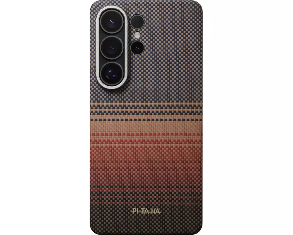 PITAKA Aaron Button Edge Case Galaxy S26 Ultra Magsafe, Sunset