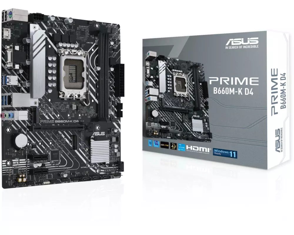ASUS Mainboard PRIME B660M-K D4