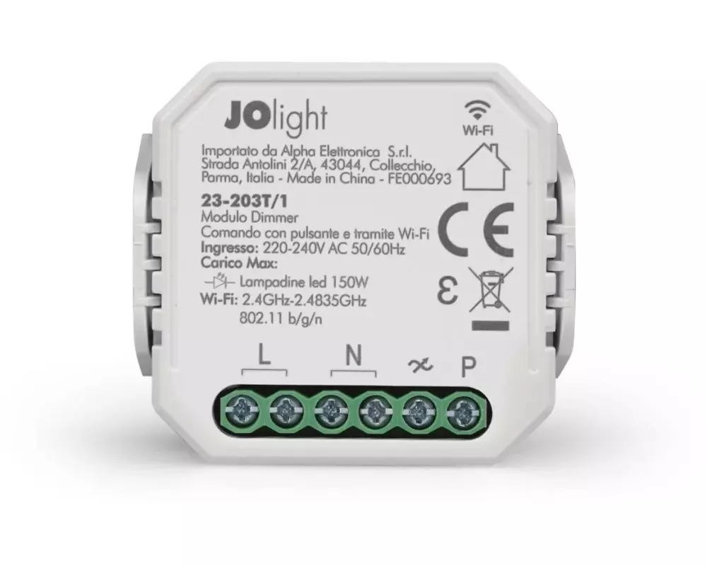 JOlight WLAN-Dimmaktor Tuya, 230 V, 150 W