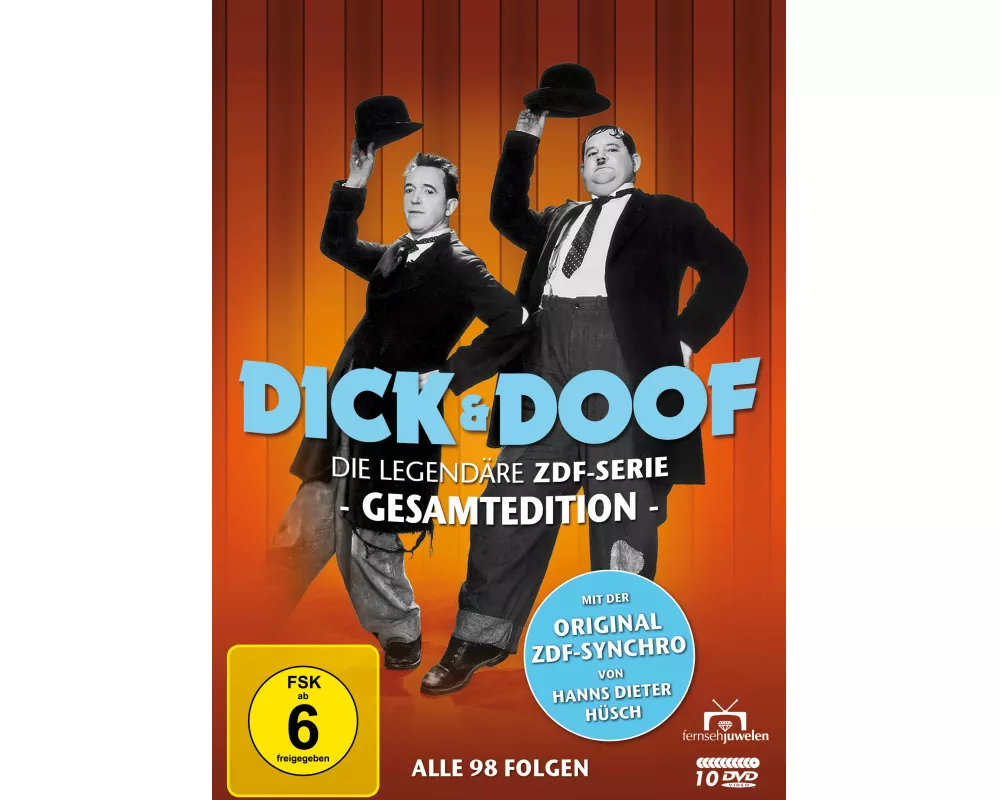 Dick und Doof - Die Original ZDF-Serie Gesamtedition (Alle 98 Folgen)