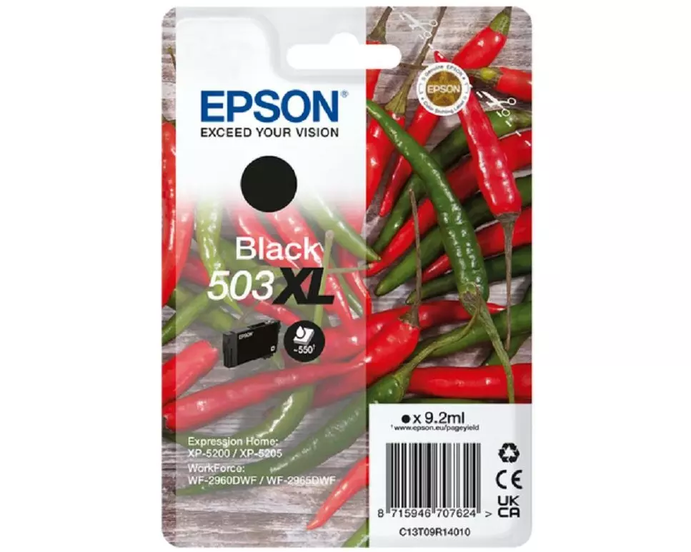 Epson Tinte Nr. 503XL / C13T09R14010 Black