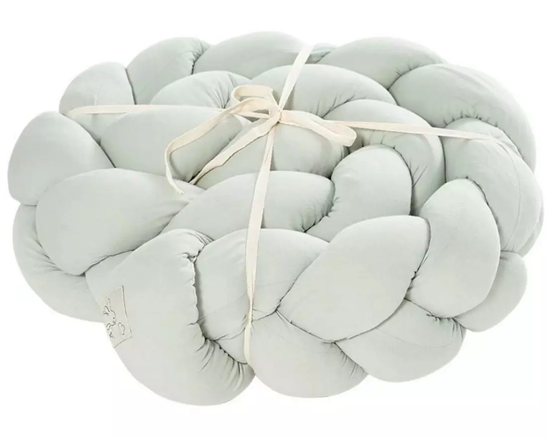 Träumeland Signature Nestchenschlange Mint, geflochten