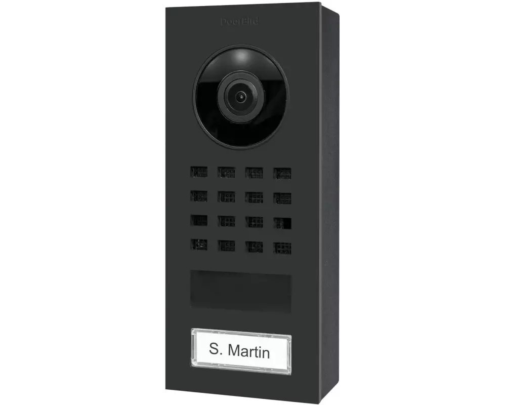 Doorbird IP Video Türsprechanlage D1101 V Aufputz, RAL 7016