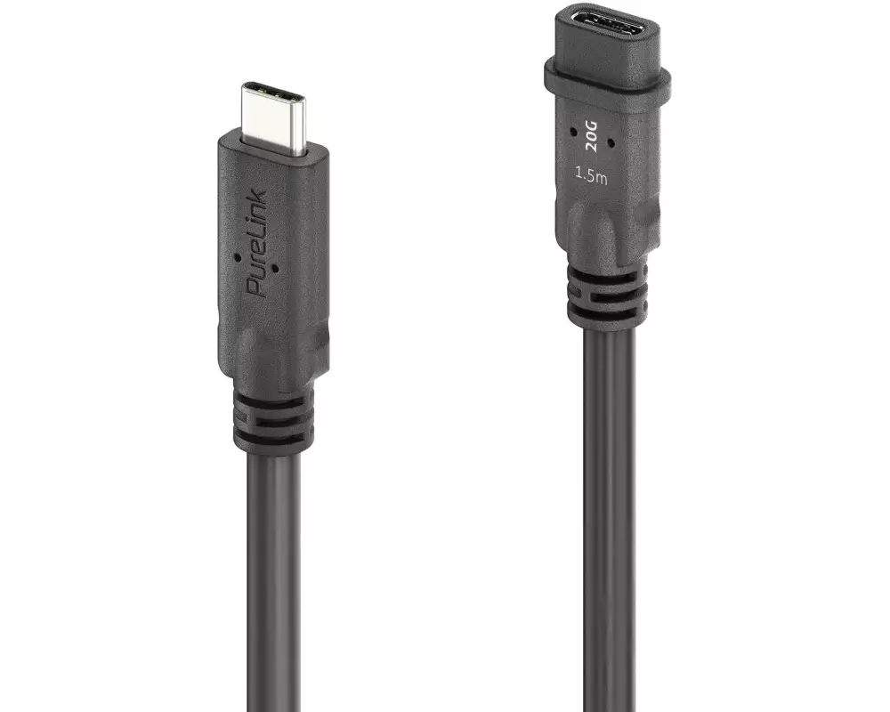 PureLink MicroX4 USB4-Kabel USB-C - USB-C 1.5 m