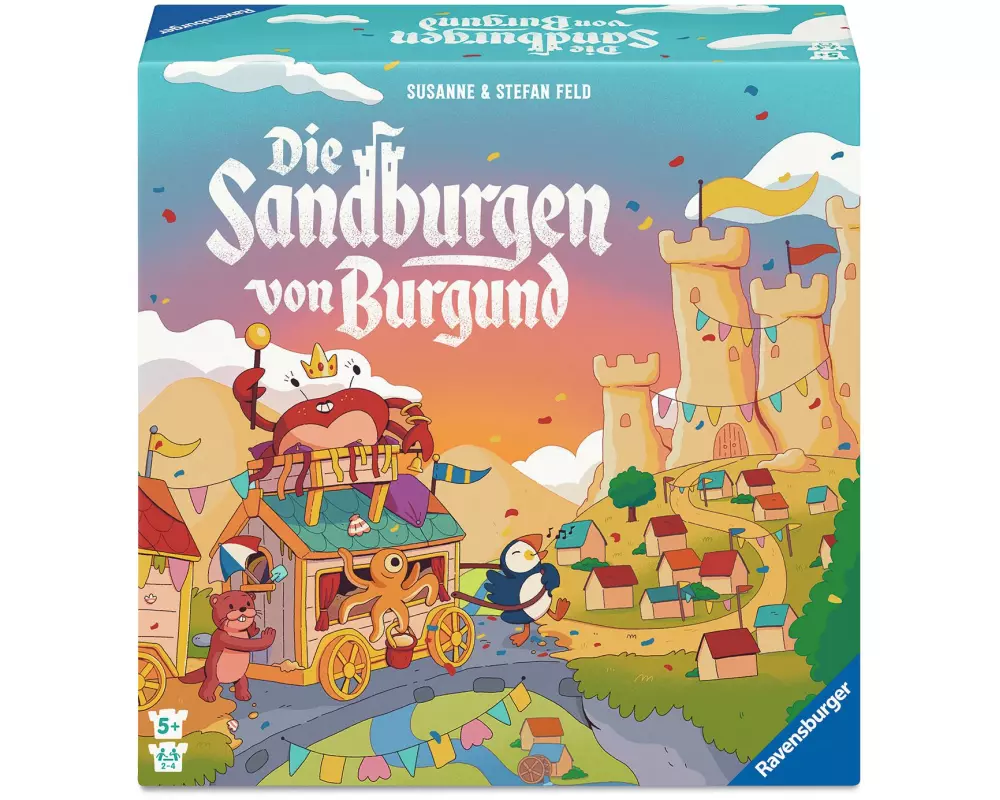Ravensburger Kinderspiel Die Sandburgen von Burgund -DE-