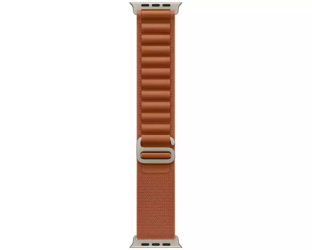 Apple Alpine Loop 49 mm Terra Cotta Natural Titanium Medium