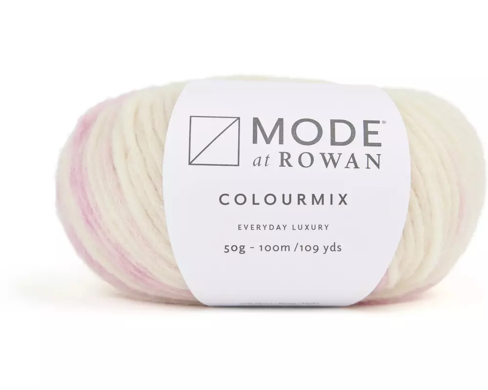 Mode at Rowan Wolle Colourmix 50 g, 100 m, Beige-Rosa