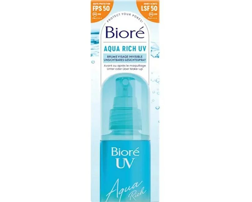 Bioré Sonnenspray Aqua Rich LSF 50 60 ml