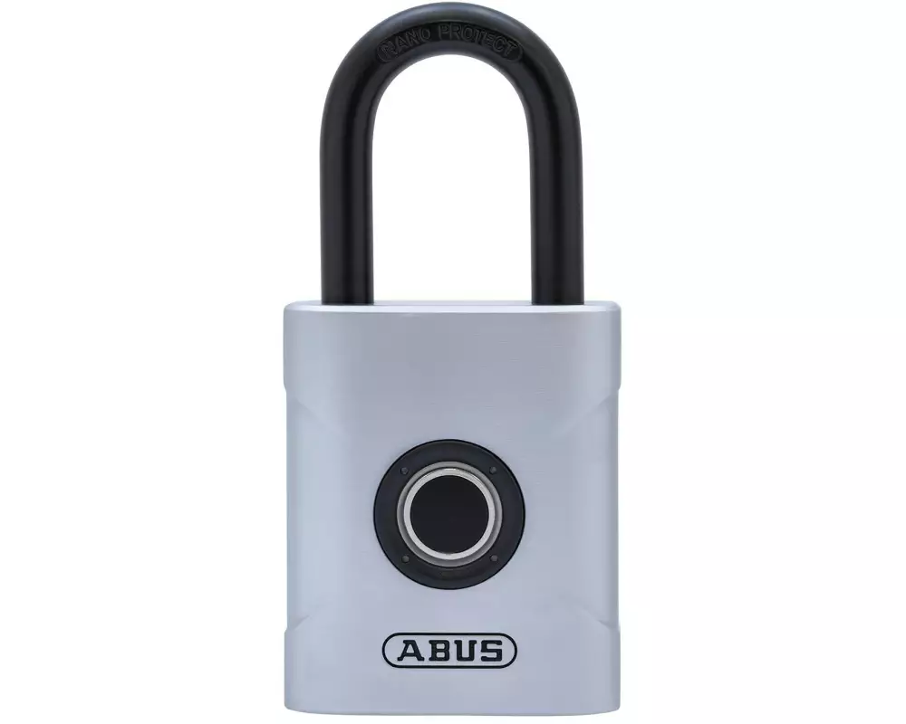 Abus Vorhängeschloss Fingerprint Touch 57/50 Silber Zinkguss