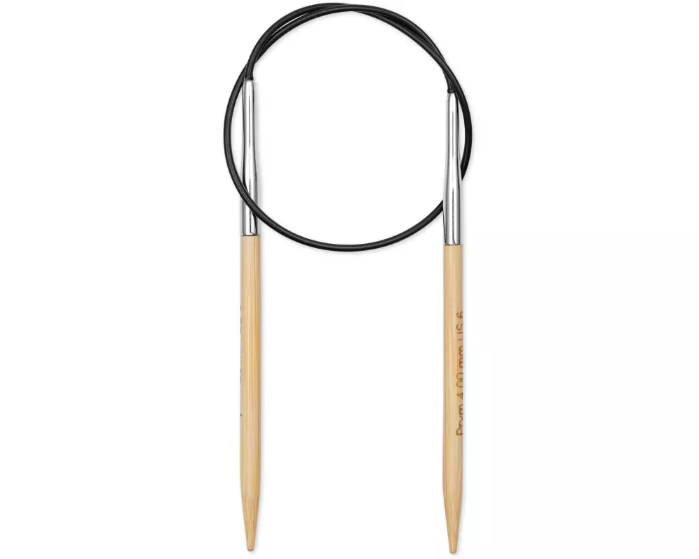 Prym 1530 Rundstricknadel BAMBUS 4.00 mm, 40 cm