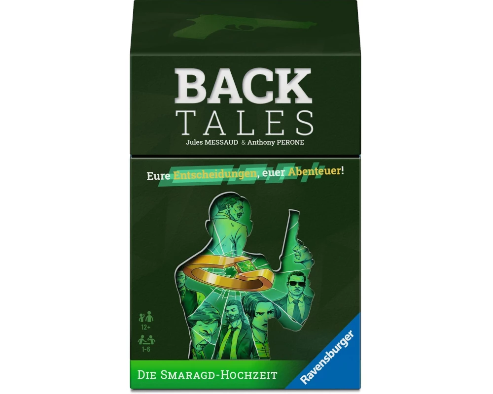 Ravensburger Kartenspiel Back Tales Die Smaragd-Hochzeit