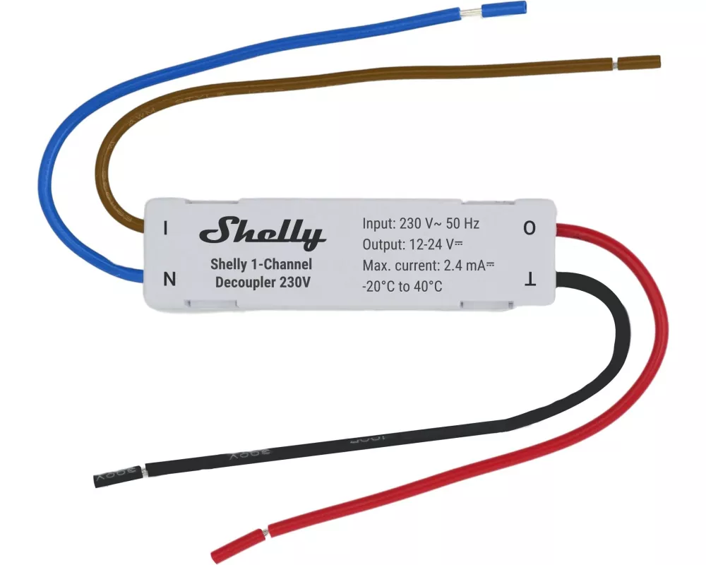 Shelly Decoupler 1 Kanal 230 V